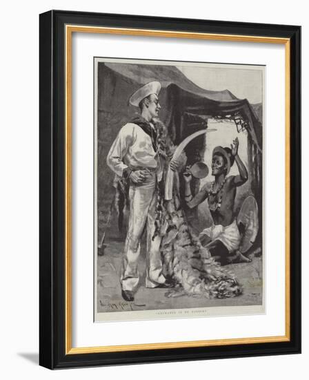 Exchange Is No Robbery-Davidson Knowles-Framed Giclee Print