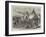 Excitement Among North American Indians-Melton Prior-Framed Giclee Print