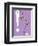 Exclamation Point (purple)-Theodor (Dr. Seuss) Geisel-Framed Art Print