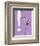 Exclamation Point (purple)-Theodor (Dr. Seuss) Geisel-Framed Art Print