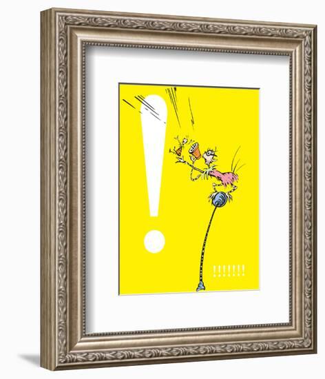 Exclamation Point (yellow)-Theodor (Dr. Seuss) Geisel-Framed Art Print