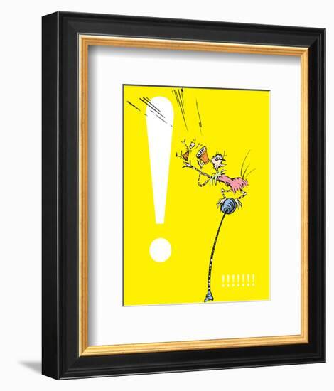 Exclamation Point (yellow)-Theodor (Dr. Seuss) Geisel-Framed Art Print