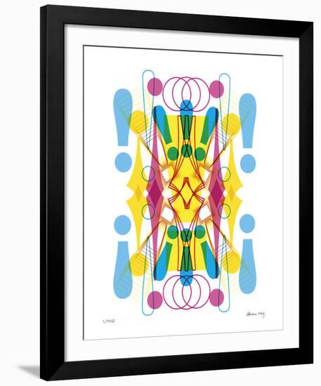 Exclamation-Adrienne Wong-Framed Giclee Print