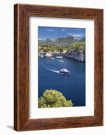 Excursion Boat, Provence-Alpes-Cote D'Azur-Markus Lange-Framed Photographic Print