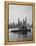 Excursion Party Tugboat with City Skyline in the Background-Lisa Larsen-Framed Premier Image Canvas