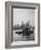 Excursion Party Tugboat with City Skyline in the Background-Lisa Larsen-Framed Photographic Print