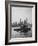 Excursion Party Tugboat with City Skyline in the Background-Lisa Larsen-Framed Photographic Print