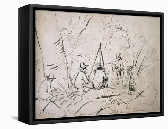 Excursion to Mont Avila, Venezuela-Camille Pissarro-Framed Premier Image Canvas