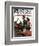 "Excuse My Dust" Saturday Evening Post Cover, July 31,1920-Norman Rockwell-Framed Giclee Print