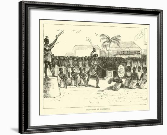 Execution in Coomassie-null-Framed Giclee Print