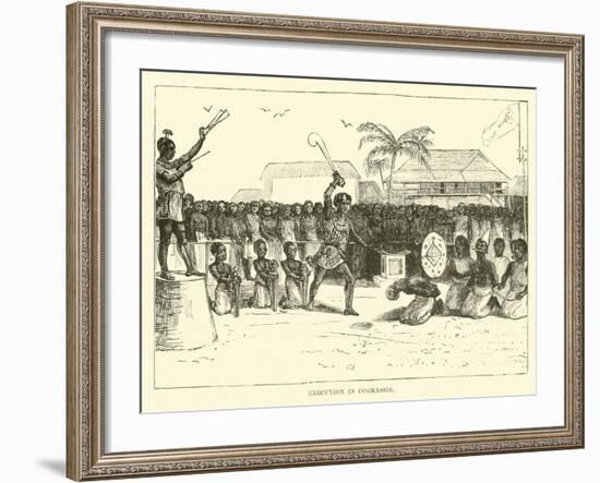 Execution in Coomassie-null-Framed Giclee Print