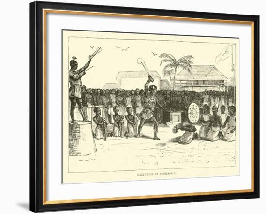 Execution in Coomassie-null-Framed Giclee Print