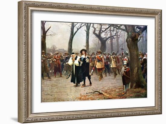 Execution of Charles I, 1649-Ernest Crofts-Framed Giclee Print