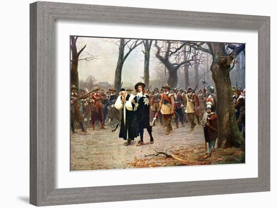 Execution of Charles I, 1649-Ernest Crofts-Framed Giclee Print