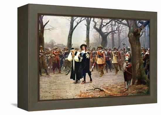 Execution of Charles I, 1649-Ernest Crofts-Framed Premier Image Canvas