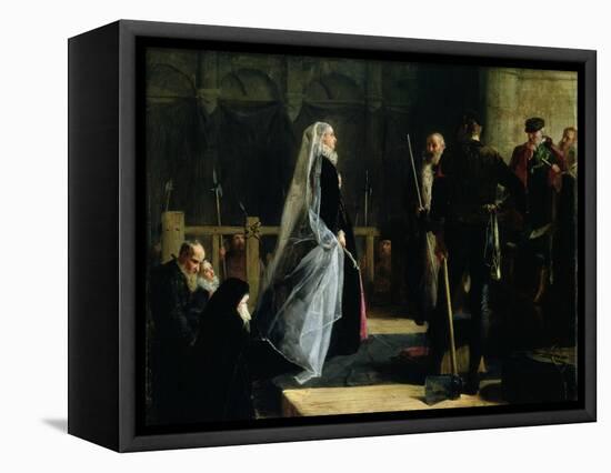 Execution of Mary (1542-87) Queen of Scots, 1867-Robert Herdman-Framed Premier Image Canvas