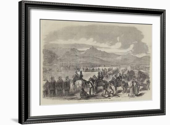 Execution of Mutinous Sepoys on the Parade, Peshawur-null-Framed Giclee Print