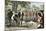 Execution of Patriot Nathan Hale by the British, 1776-null-Mounted Giclee Print