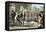 Execution of Patriot Nathan Hale by the British, 1776-null-Framed Premier Image Canvas