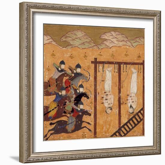 Execution Scene-null-Framed Art Print