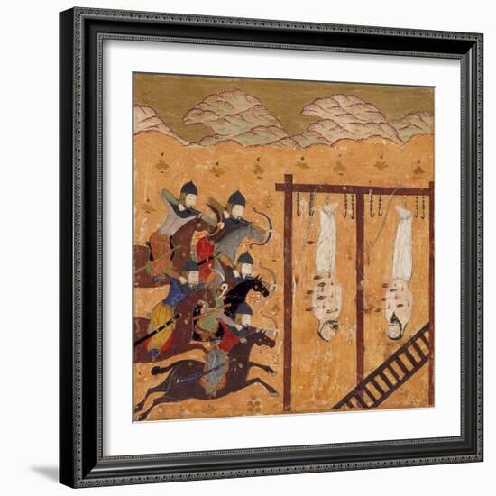 Execution Scene-null-Framed Art Print