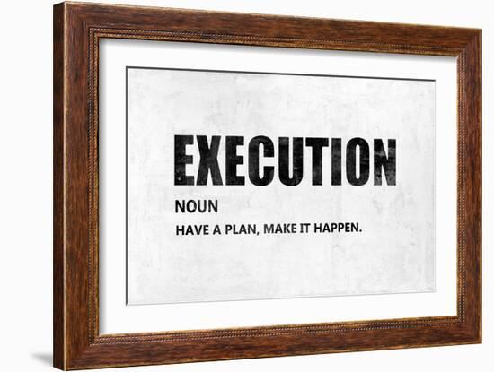 Execution-Jamie MacDowell-Framed Art Print