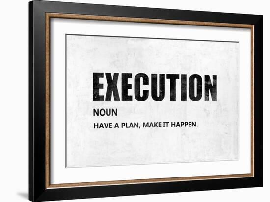 Execution-Jamie MacDowell-Framed Art Print