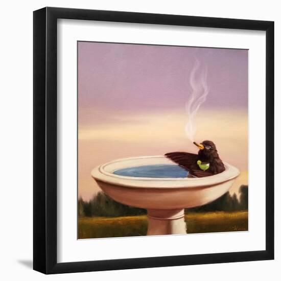 Executive Soak-Lucia Heffernan-Framed Art Print