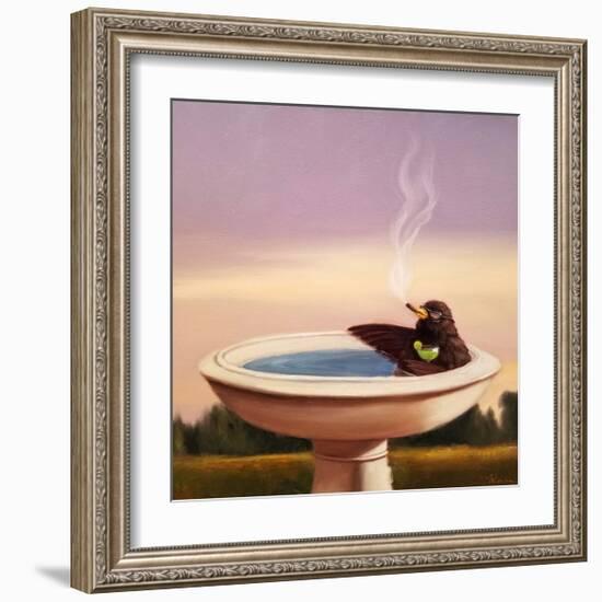 Executive Soak-Lucia Heffernan-Framed Art Print