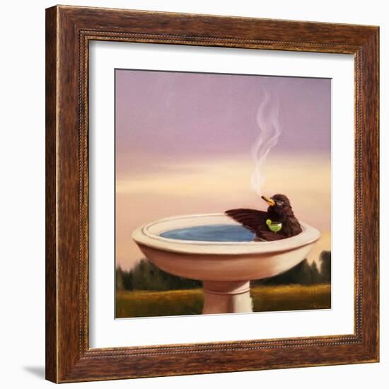 Executive Soak-Lucia Heffernan-Framed Art Print