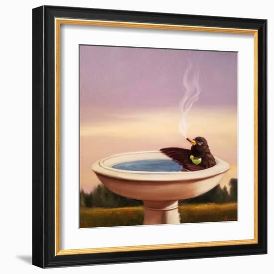 Executive Soak-Lucia Heffernan-Framed Art Print