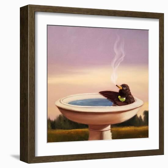 Executive Soak-Lucia Heffernan-Framed Art Print