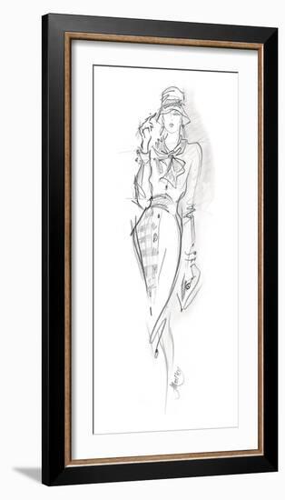 Executive Women IV-Jane Hartley-Framed Art Print