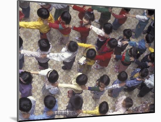 Exercise Class, Hanoi, Vietnam-Keren Su-Mounted Photographic Print