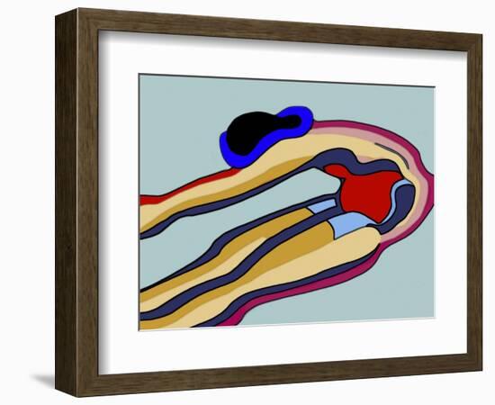 Exercise Figure-Diana Ong-Framed Giclee Print