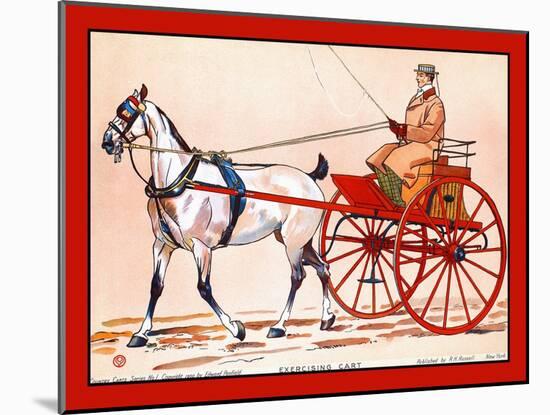 Exercising Cart-Edward Penfield-Mounted Art Print