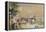 Exeter and the Canal Basin, 1835-40-John Gendall-Framed Premier Image Canvas