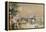 Exeter and the Canal Basin, 1835-40-John Gendall-Framed Premier Image Canvas