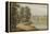 Exeter as Seen from the River, 1816-John White Abbott-Framed Premier Image Canvas