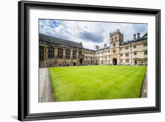 Exeter College, University of Oxford, Oxfordshire, England, United Kingdom, Europe-Matthew Williams-Ellis-Framed Photographic Print