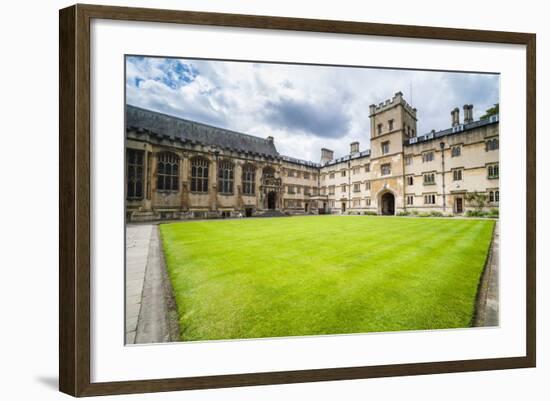 Exeter College, University of Oxford, Oxfordshire, England, United Kingdom, Europe-Matthew Williams-Ellis-Framed Photographic Print