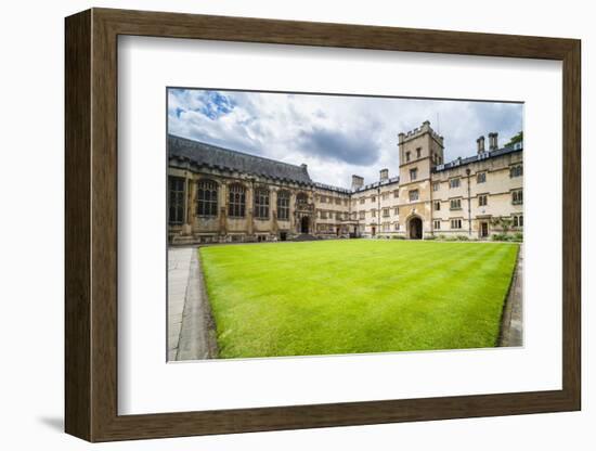 Exeter College, University of Oxford, Oxfordshire, England, United Kingdom, Europe-Matthew Williams-Ellis-Framed Photographic Print