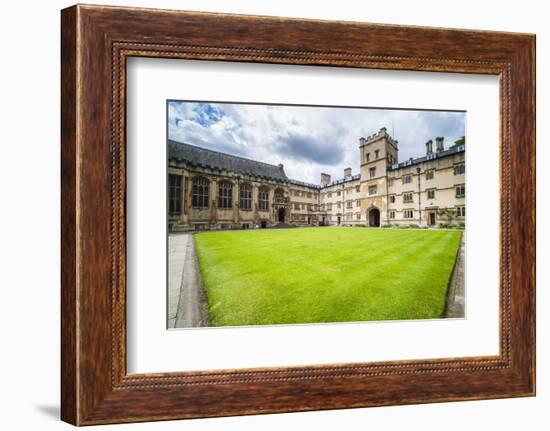 Exeter College, University of Oxford, Oxfordshire, England, United Kingdom, Europe-Matthew Williams-Ellis-Framed Photographic Print