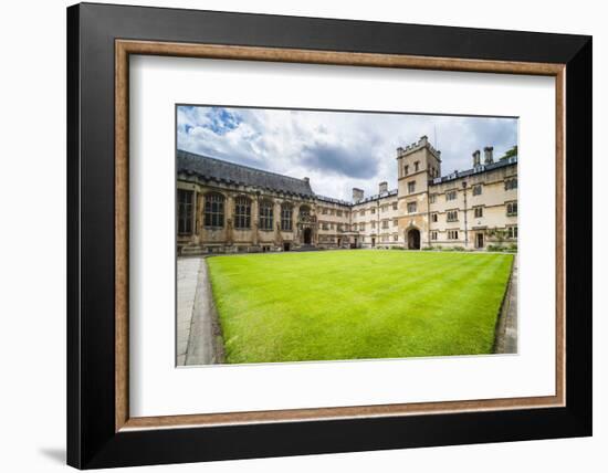 Exeter College, University of Oxford, Oxfordshire, England, United Kingdom, Europe-Matthew Williams-Ellis-Framed Photographic Print