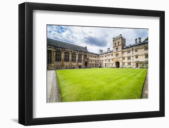 Exeter College, University of Oxford, Oxfordshire, England, United Kingdom, Europe-Matthew Williams-Ellis-Framed Photographic Print