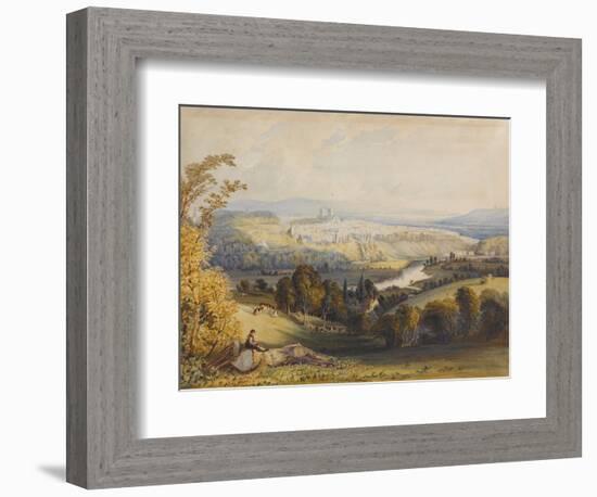 Exeter from Exwick, 1773-William Havell-Framed Giclee Print