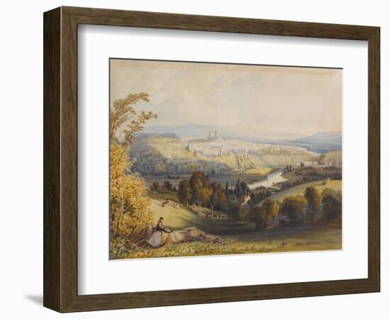 Exeter from Exwick, 1773-William Havell-Framed Giclee Print