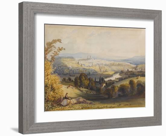 Exeter from Exwick, 1773-William Havell-Framed Giclee Print