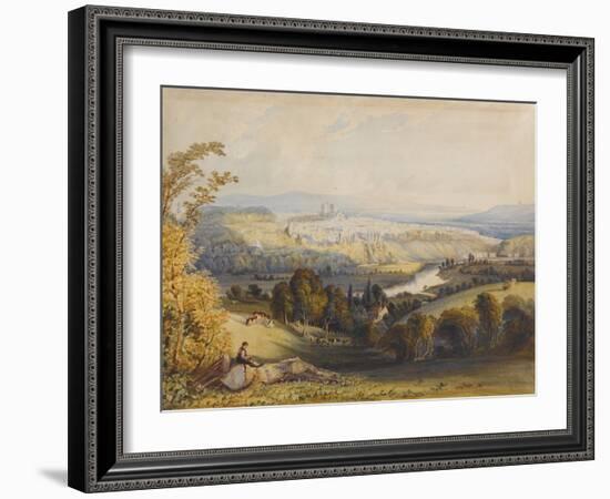 Exeter from Exwick, 1773-William Havell-Framed Giclee Print