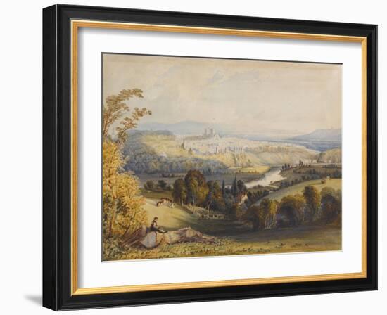 Exeter from Exwick, 1773-William Havell-Framed Giclee Print